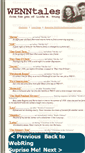 Mobile Screenshot of fanfiction.rememberwenn.org